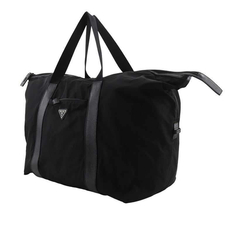Saffiano Trimmed Tessuto Travel Bag - Image 2