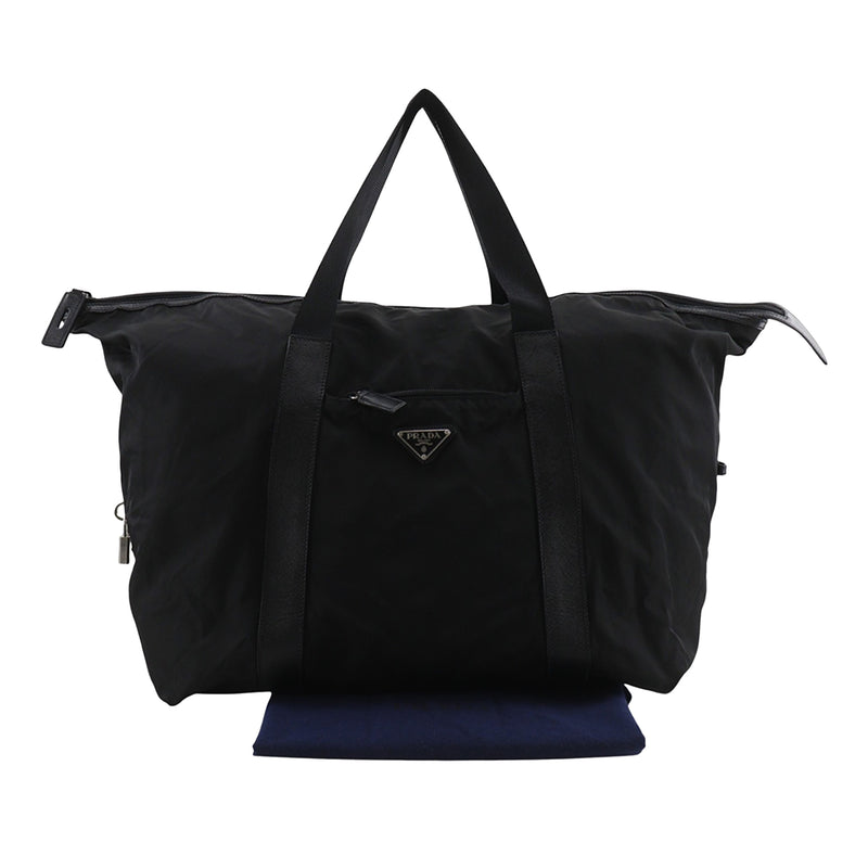 Saffiano Trimmed Tessuto Travel Bag - Image 24