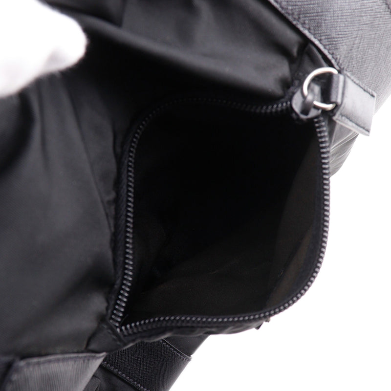 Saffiano Trimmed Tessuto Travel Bag - Image 5
