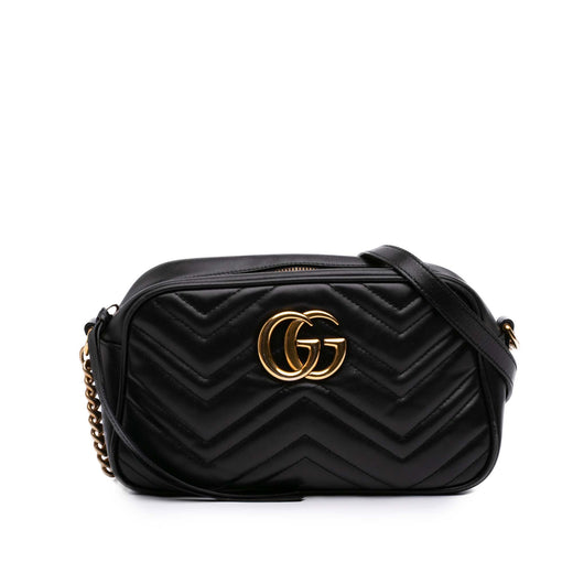 Small GG Marmont Matelasse Calfskin Crossbody - Image 1