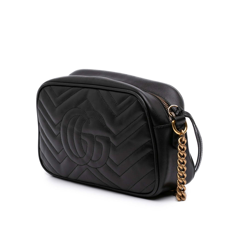 Small GG Marmont Matelasse Calfskin Crossbody - Image 2