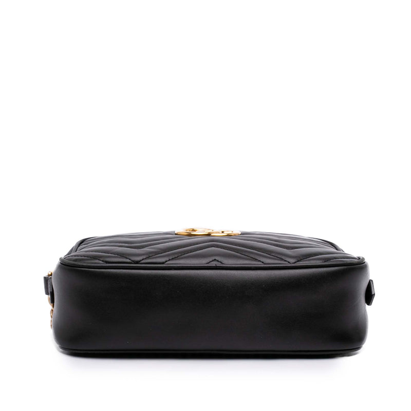 Small GG Marmont Matelasse Calfskin Crossbody - Image 3