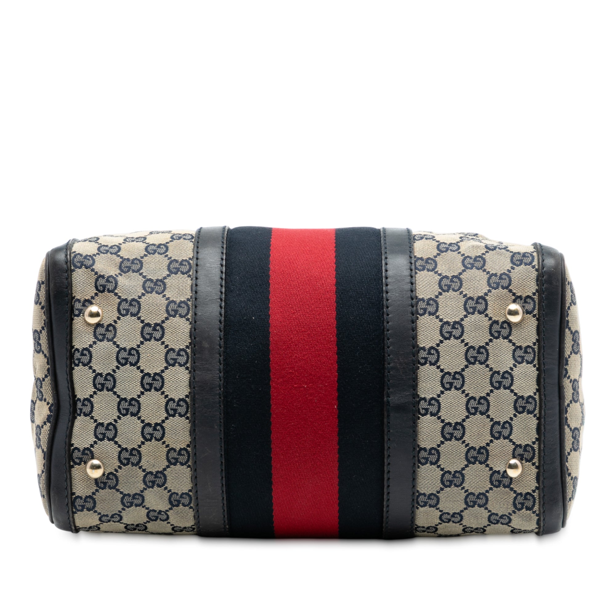 Medium GG Canvas Web Joy Boston Bag - Image 3