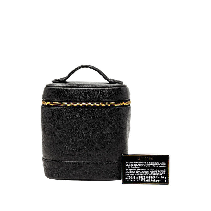 CC Caviar Vanity Bag - Image 7