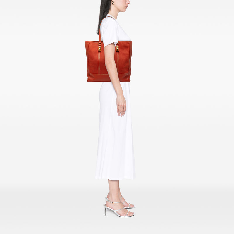 Leather Velazquez Twist Tote - Image 6