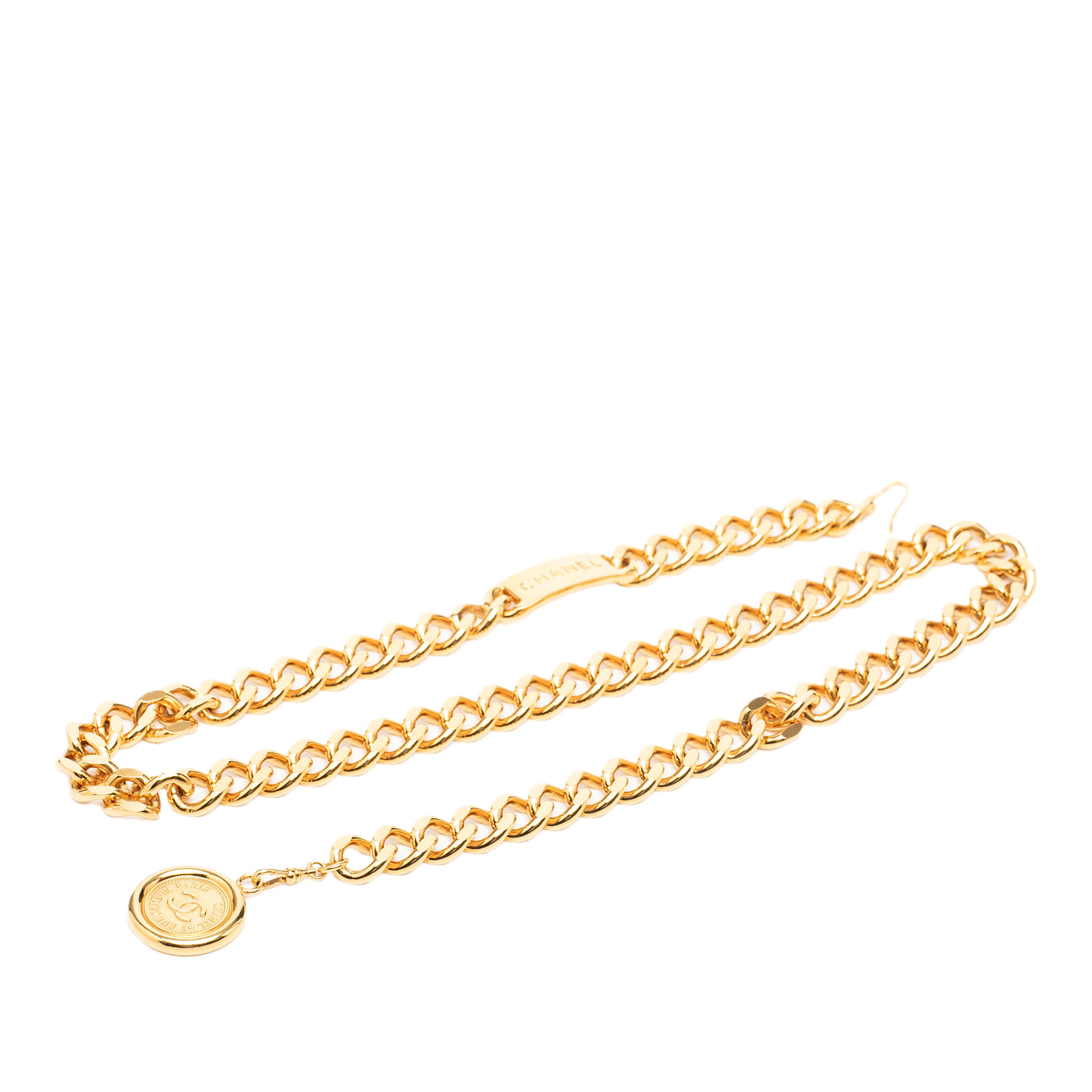CC Medallion Chain Link Belt - Image 1