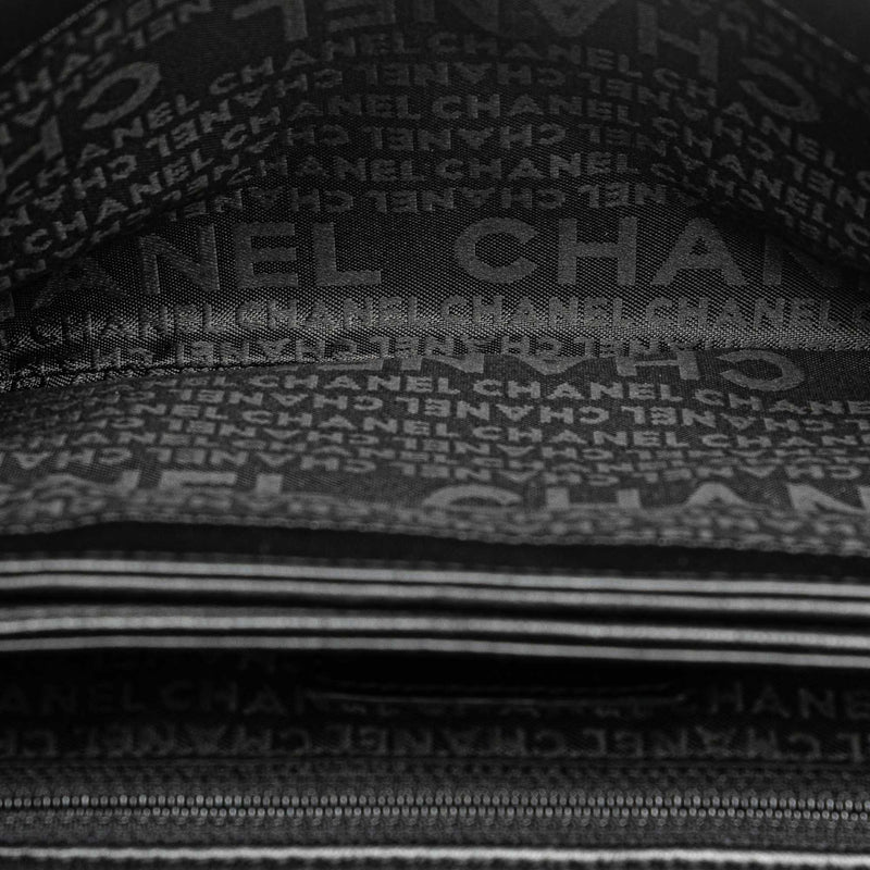 Choco Bar Calfskin Camellia No. 5 CC Shoulder Bag - Image 5