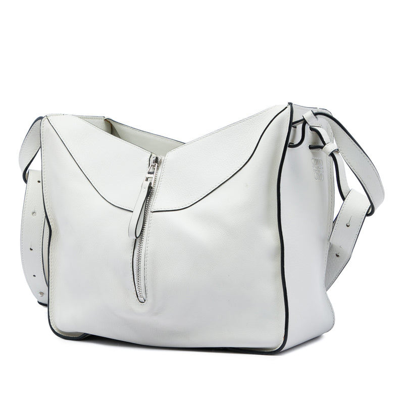 Small Grained Calfskin Hammock Bag - Image 2