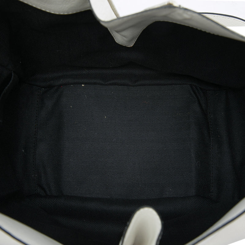 Small Grained Calfskin Hammock Bag - Image 4