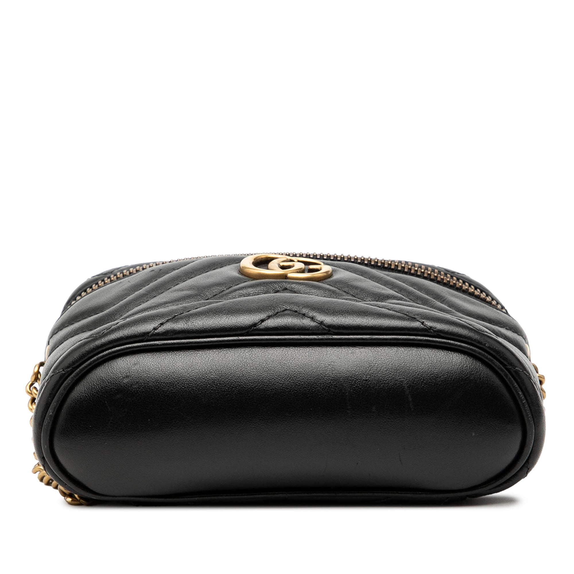 Mini GG Marmont Matelasse Leather Top Handle - Image 3