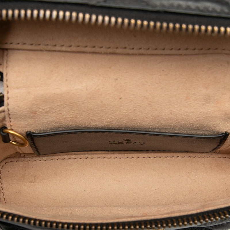 Mini GG Marmont Matelasse Leather Top Handle - Image 4