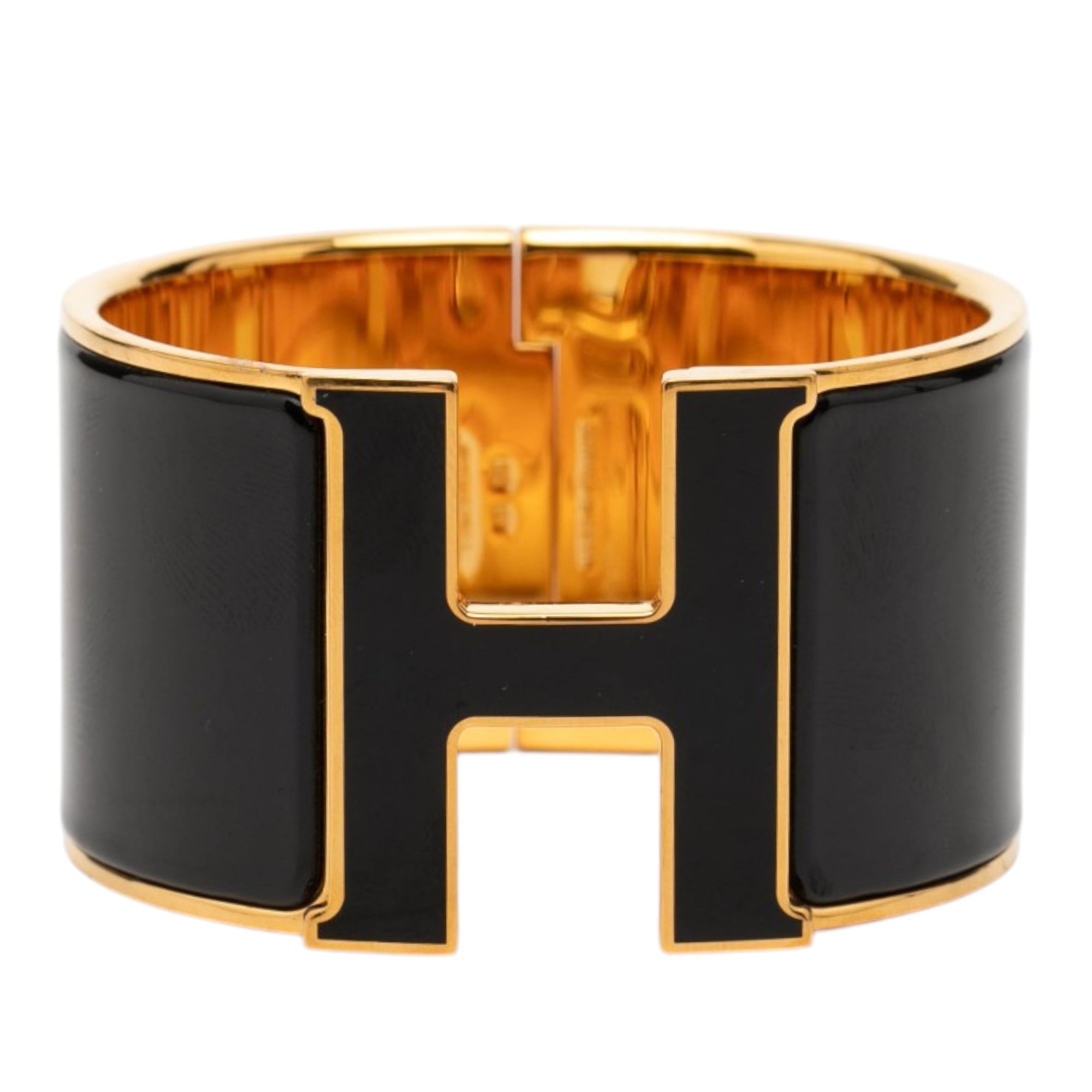 Extra Wide Enamel Clic Clac H Bracelet PM - Image 1