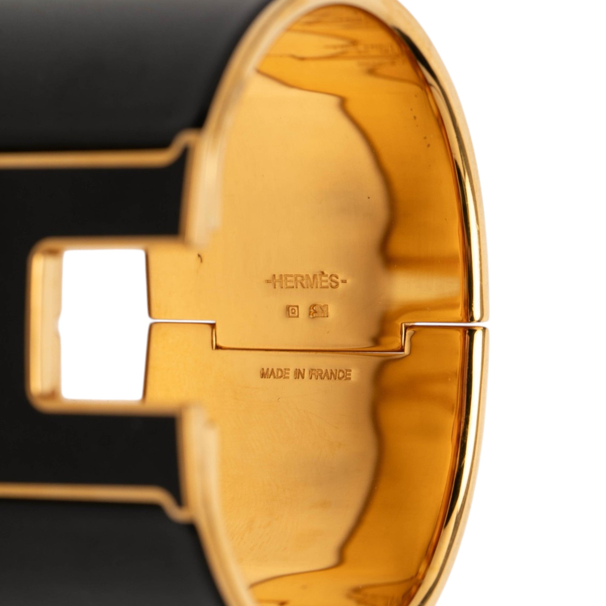Extra Wide Enamel Clic Clac H Bracelet PM - Image 4
