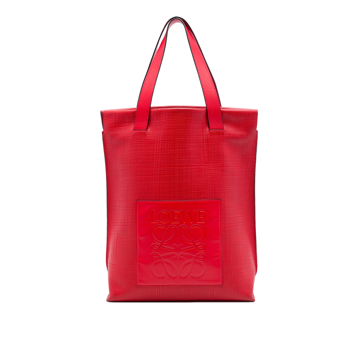 Anagram Leather Shopper Tote - Image 1