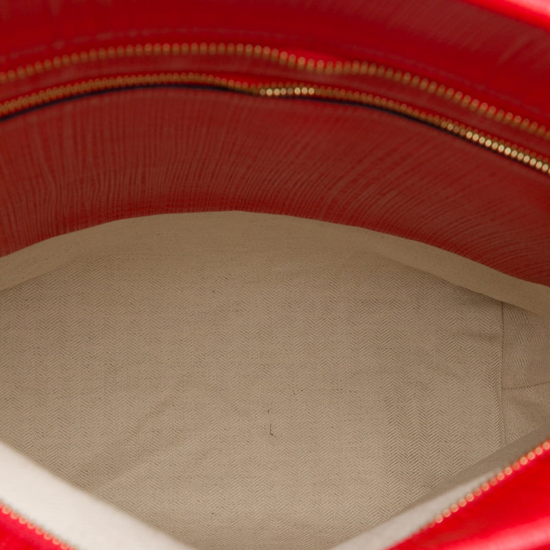 Anagram Leather Shopper Tote - Image 4