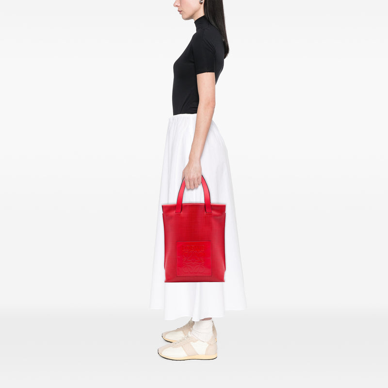 Anagram Leather Shopper Tote - Image 6