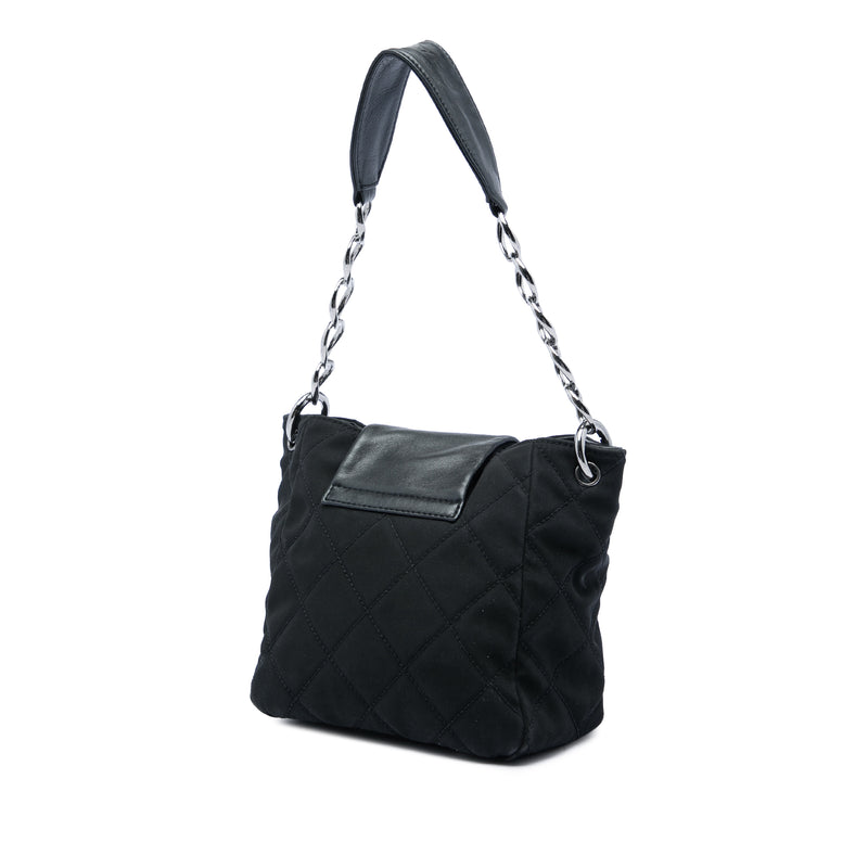 Quilted Nylon Giant Mademoiselle Turnlock Shoulder Bag - Image 2
