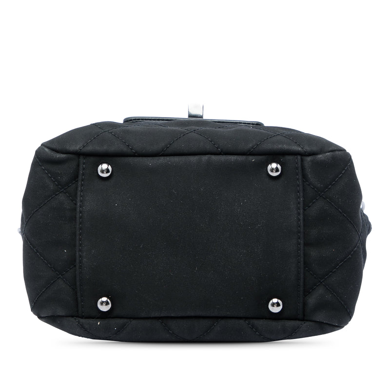 Quilted Nylon Giant Mademoiselle Turnlock Shoulder Bag - Image 3