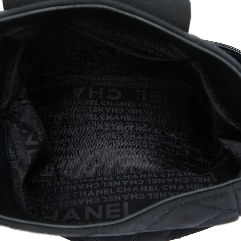 Quilted Nylon Giant Mademoiselle Turnlock Shoulder Bag - Image 4