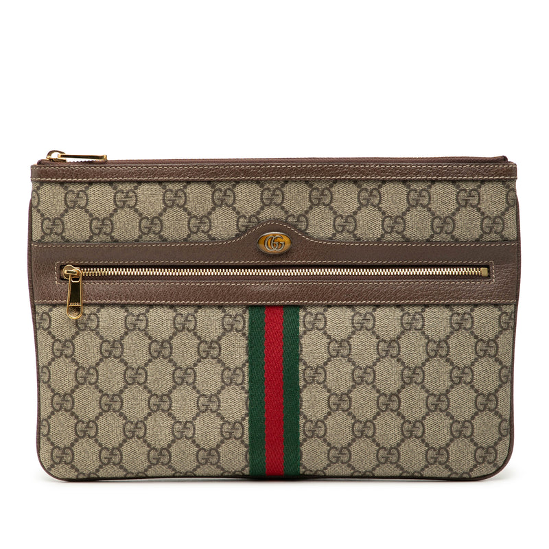 GG Supreme Web Ophidia Clutch