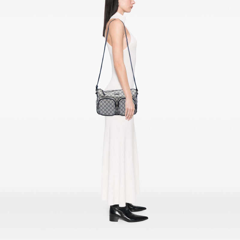 GG Supreme Double Pocket Crossbody - Image 7