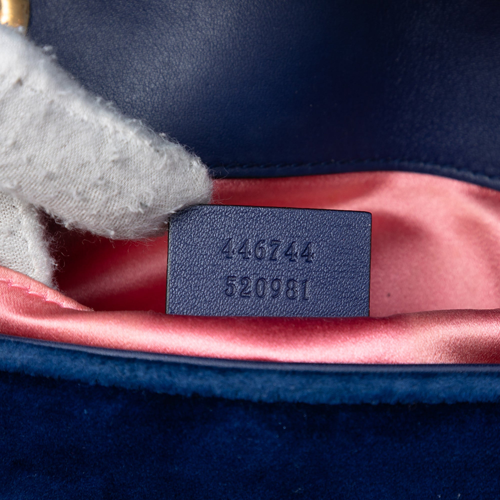 Small GG Marmont Matelasse Velvet Shoulder Bag - Image 6