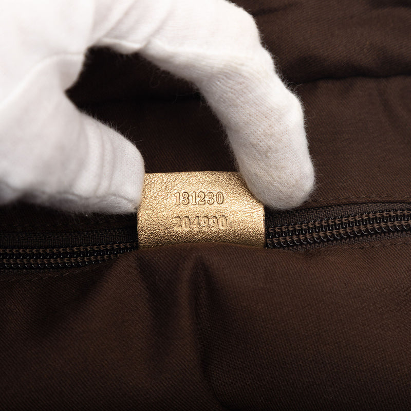 GG Canvas Web Tote - Image 6