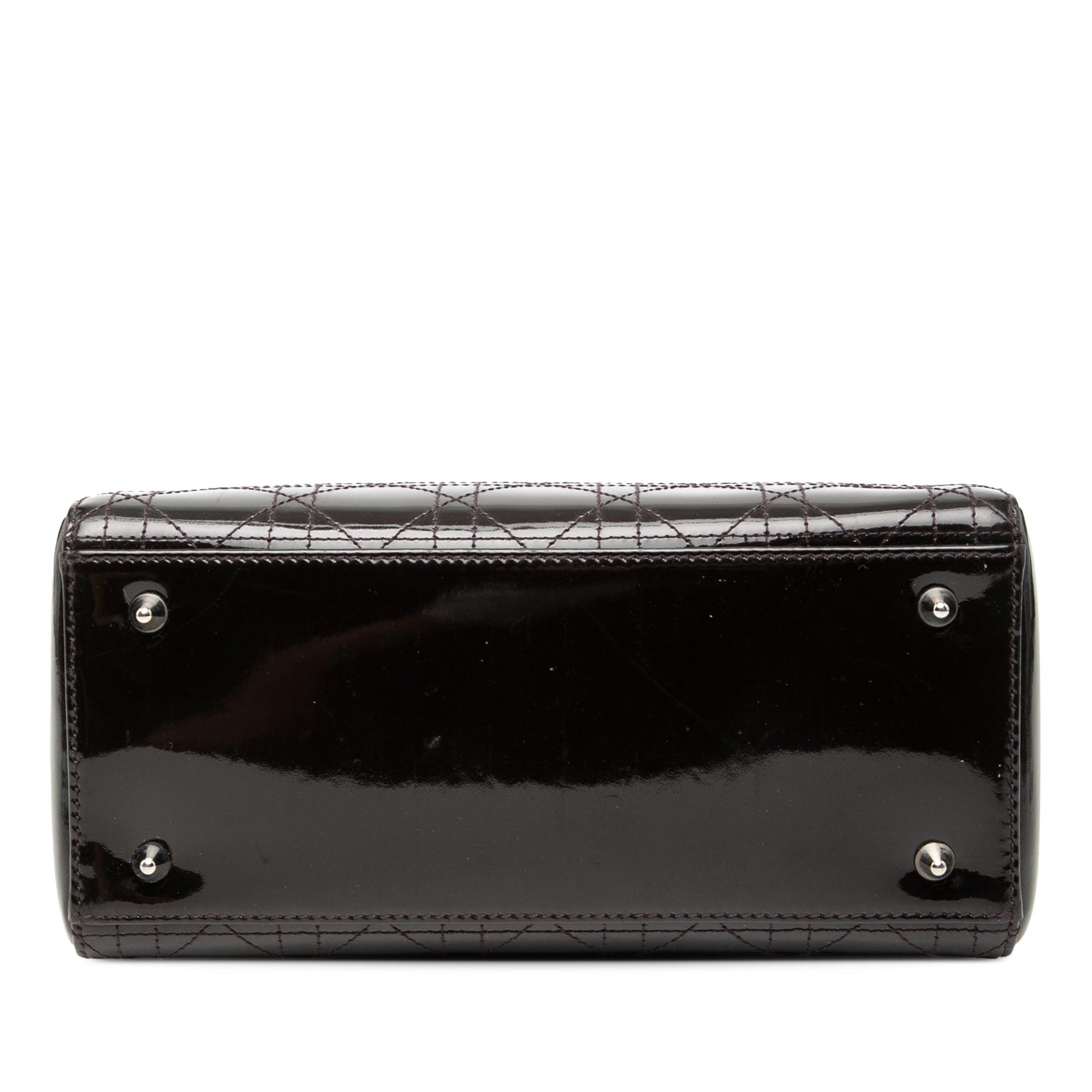 Medium Patent Cannage Stitched Lady Dior - Image 3