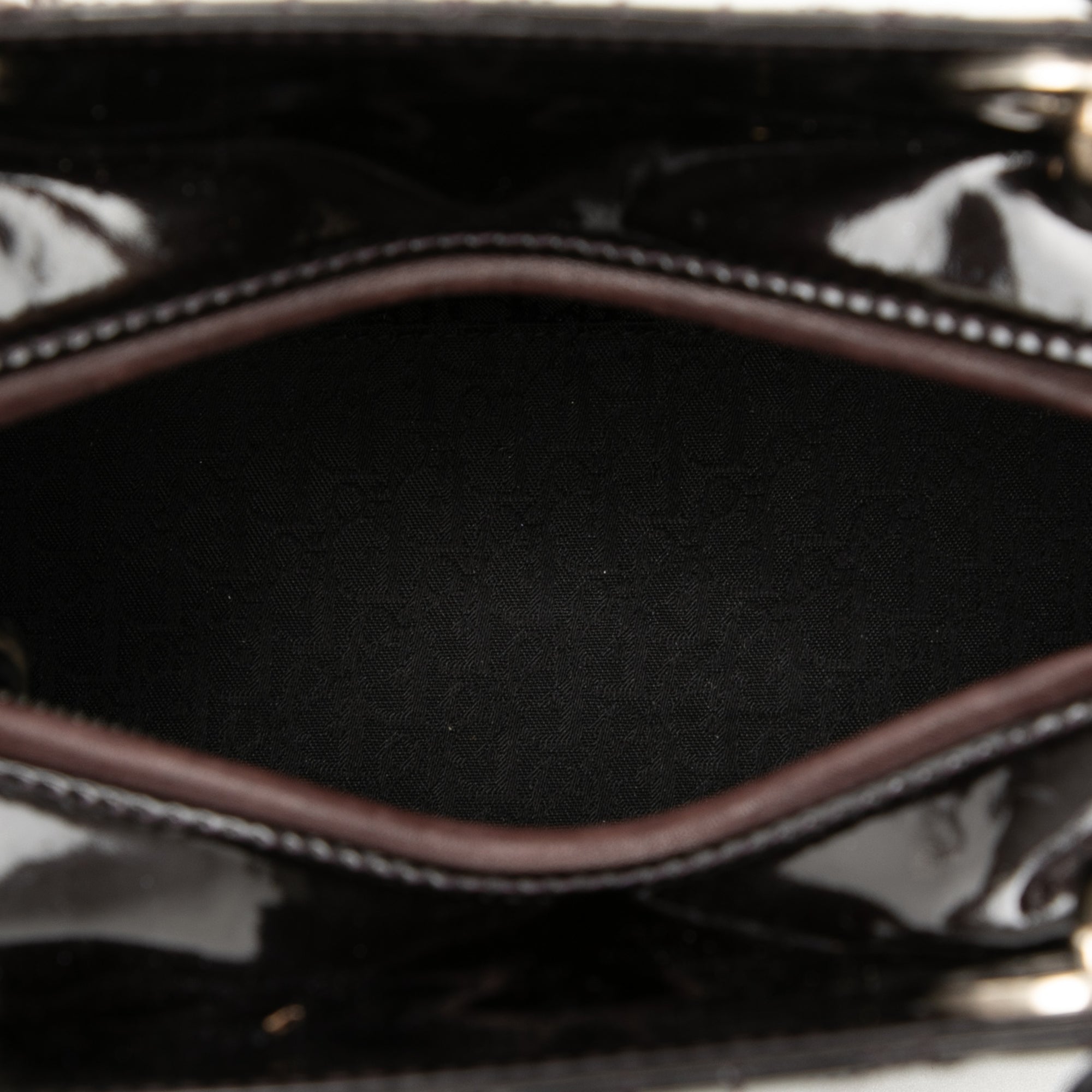 Medium Patent Cannage Stitched Lady Dior - Image 4