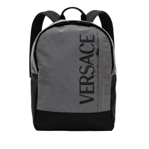 Nylon Logo Print Backpack - Image 1