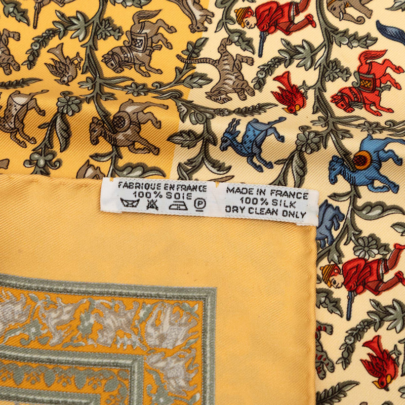 Chasse en Inde Silk Scarf 42 - Image 2