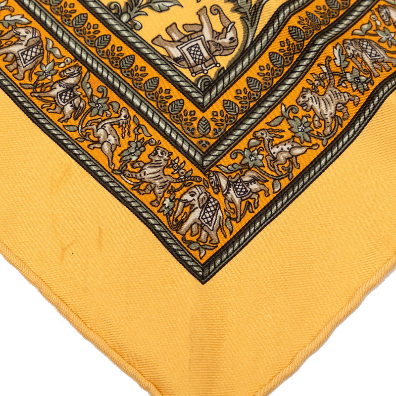 Chasse en Inde Silk Scarf 42 - Image 8