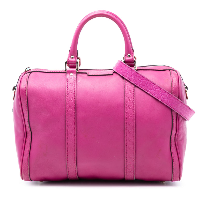 Medium Microguccissima Trimmed Calfskin Joy Boston Bag