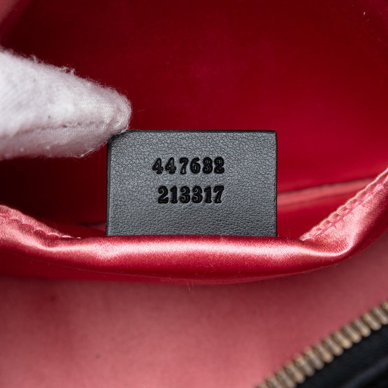 Small GG Marmont Matelasse Velvet Crossbody - Image 5