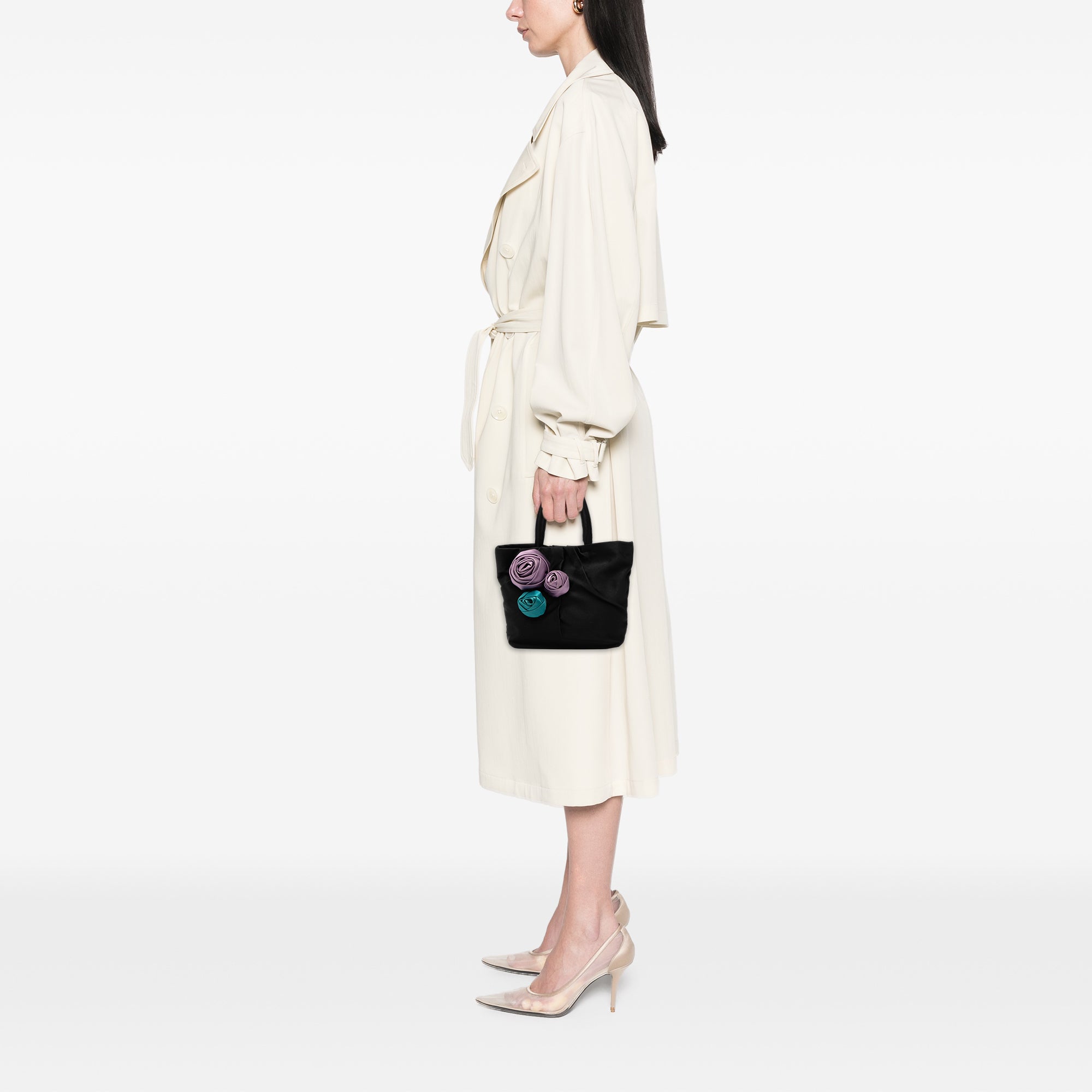 Mini Raso Rose Tote - Image 6