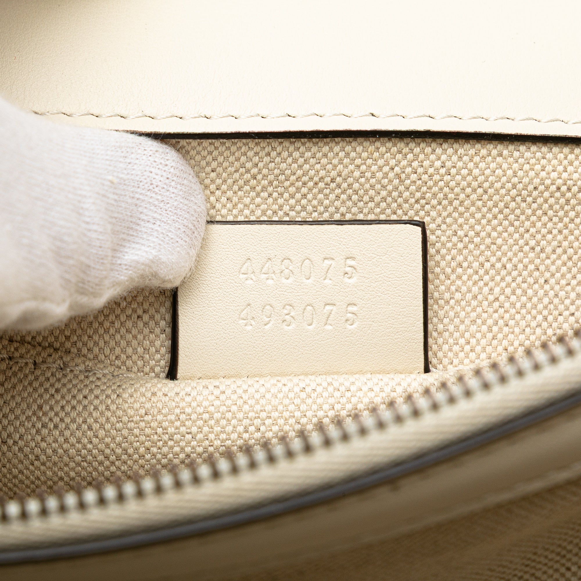 Medium Leather Bamboo Dionysus Web Satchel - Image 6