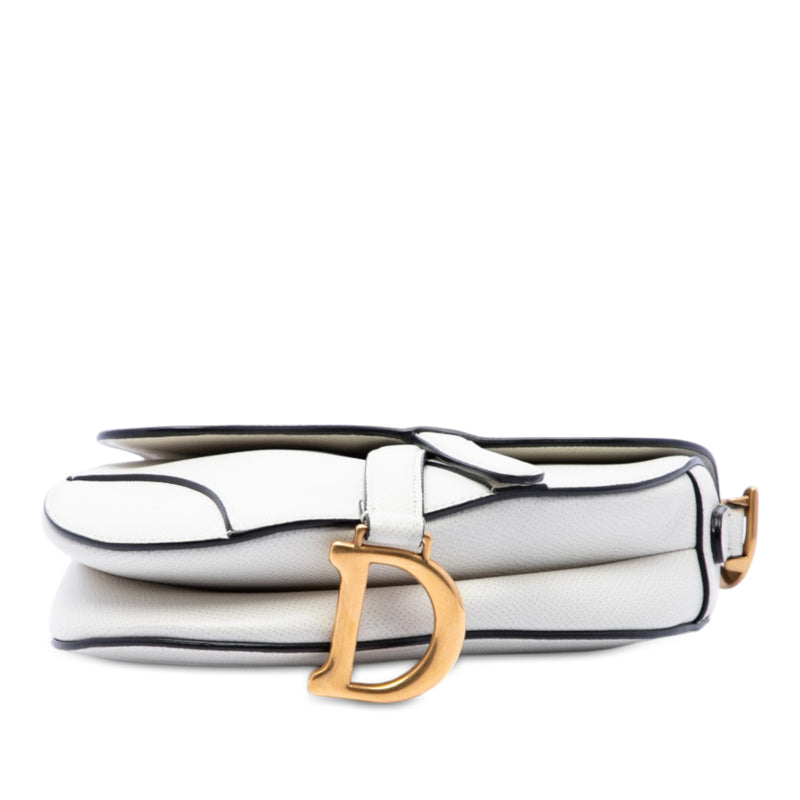 Mini Grained Calfskin Saddle Bag - Image 3