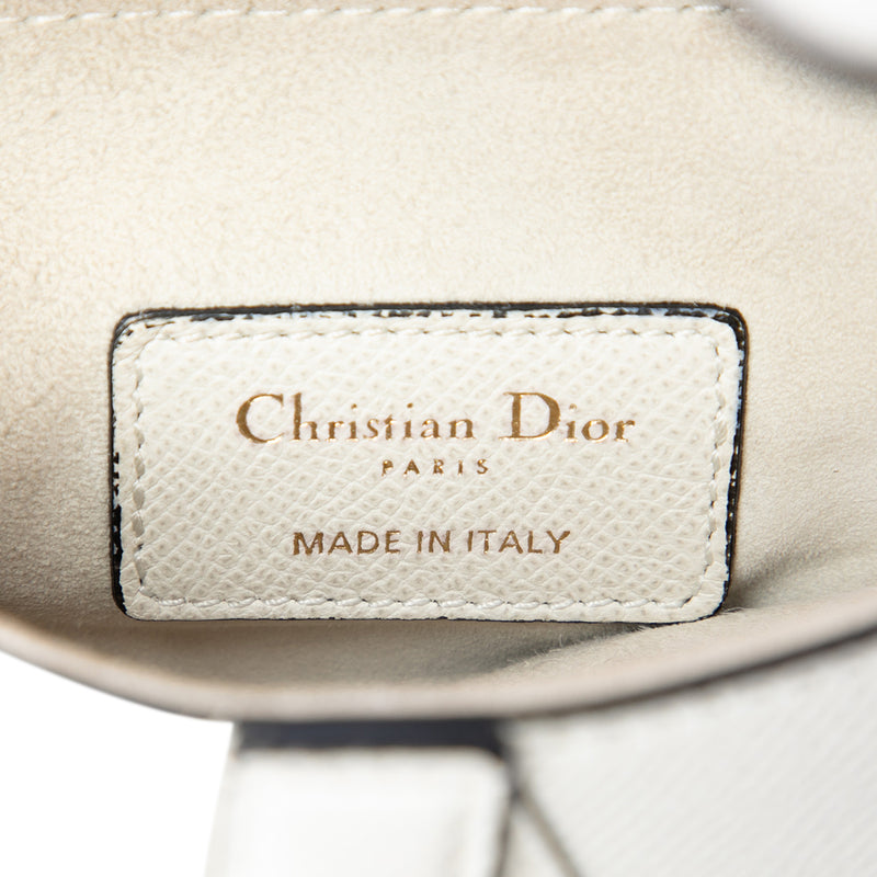 Mini Grained Calfskin Saddle Bag - Image 5