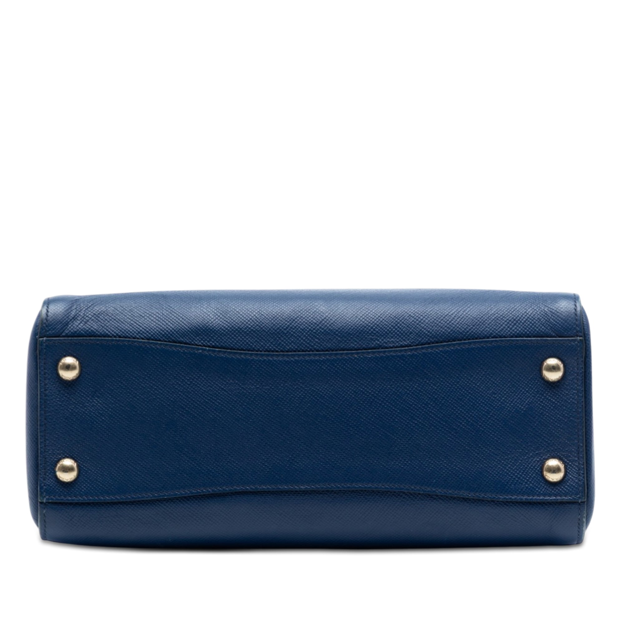 Saffiano Cuir Double Zip Top Handle Bag - Image 3