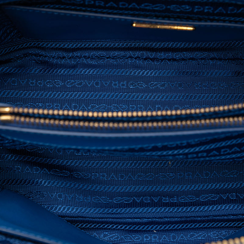 Medium Saffiano Lux Promenade Satchel - Image 4