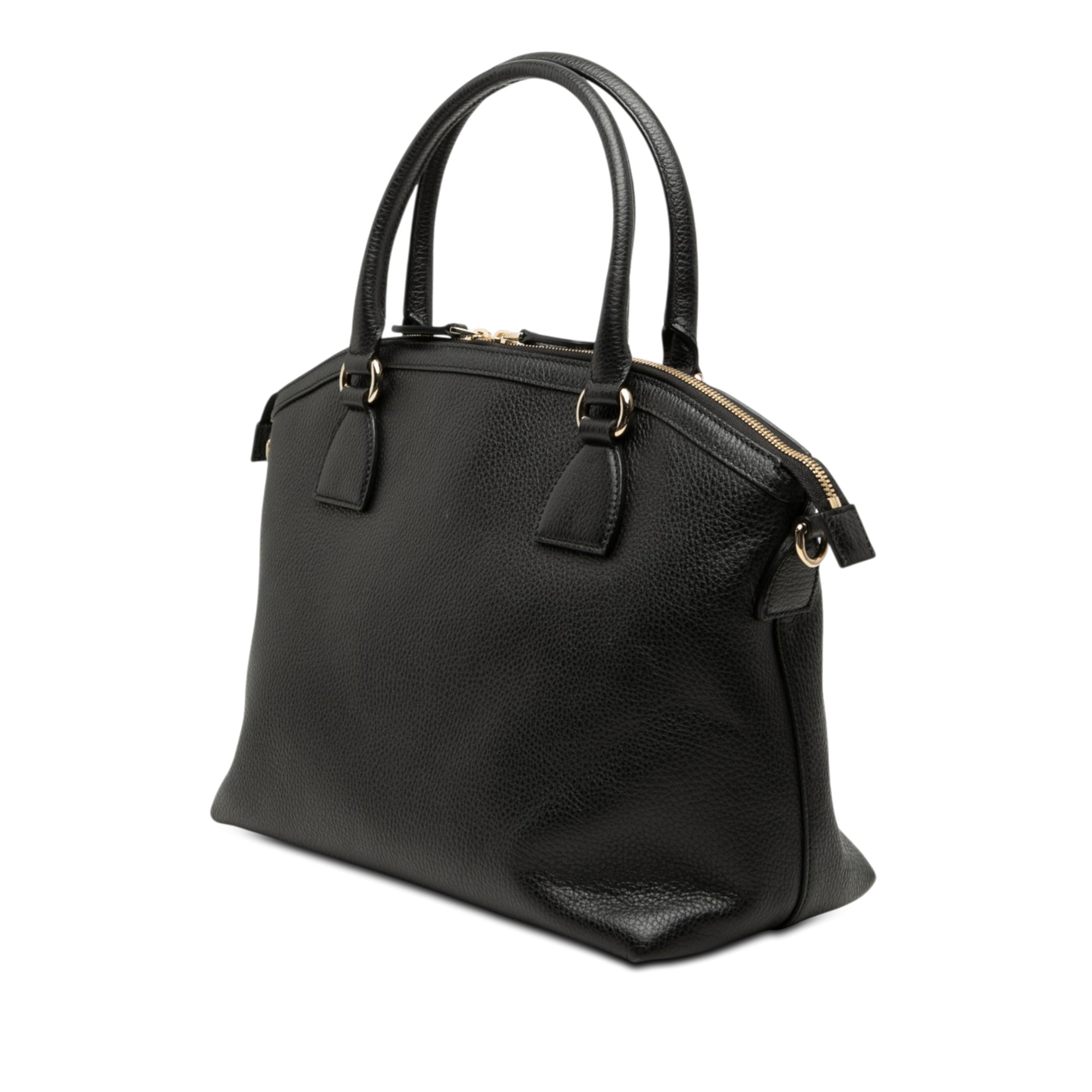 Medium Calfskin GG Charm Dome Satchel - Image 2