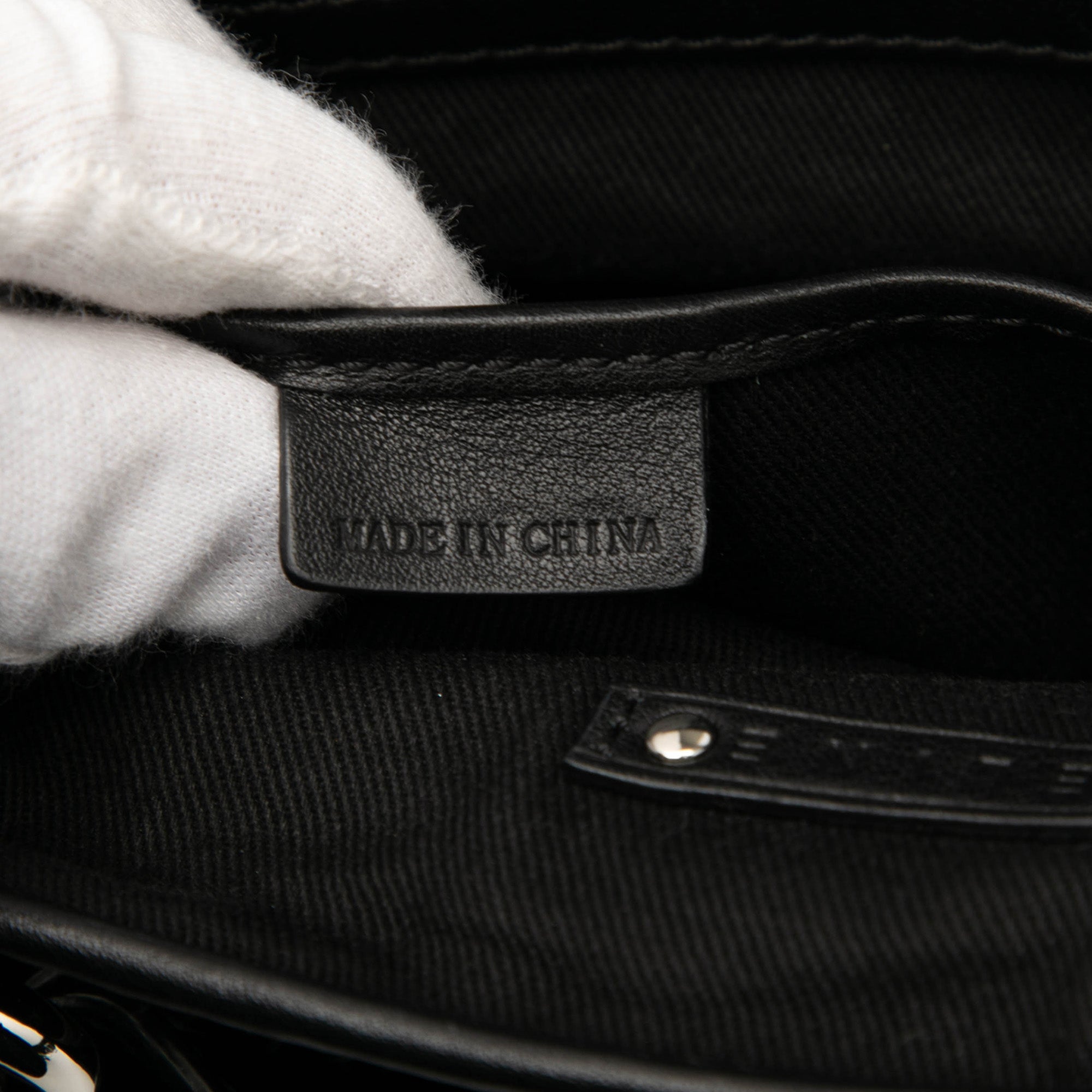 C Macadam Suede Boogie Handbag - Image 6