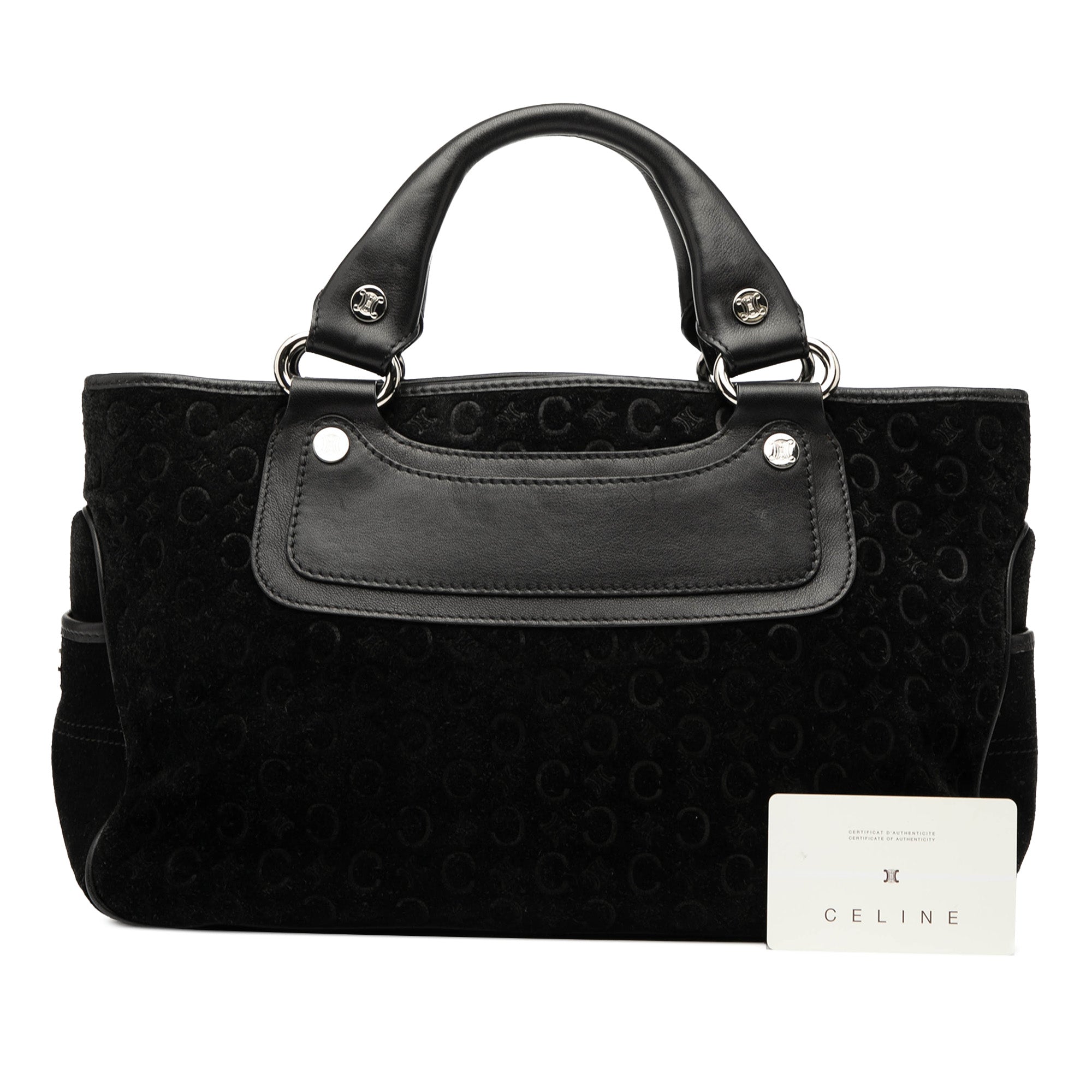 C Macadam Suede Boogie Handbag - Image 9