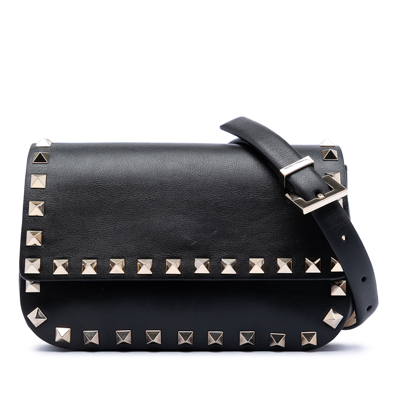 Leather Rockstud Belt Bag - Image 1