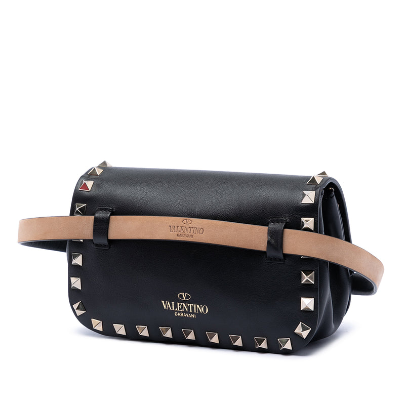Leather Rockstud Belt Bag - Image 2