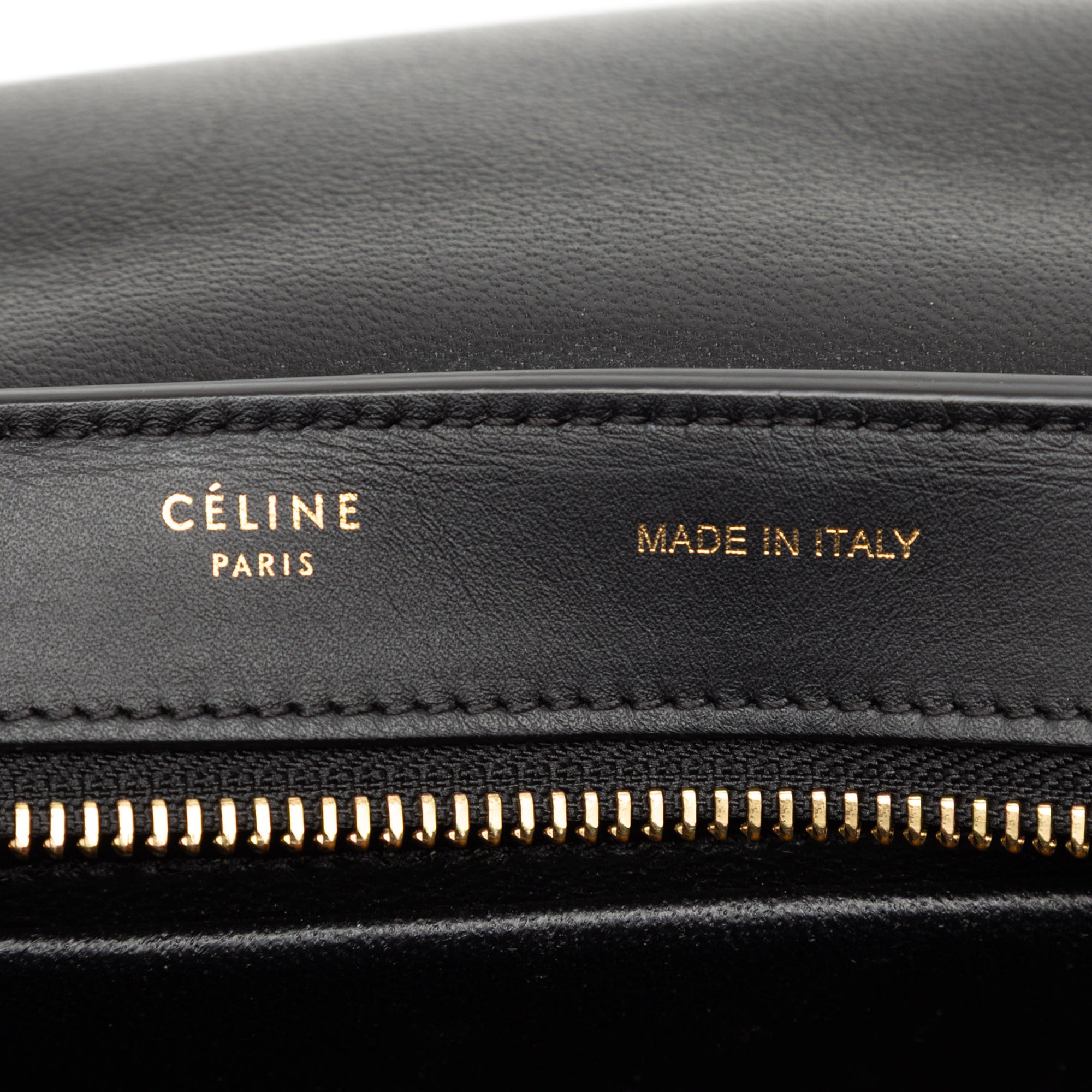 Small Tricolor Leather Trapeze Satchel - Image 5