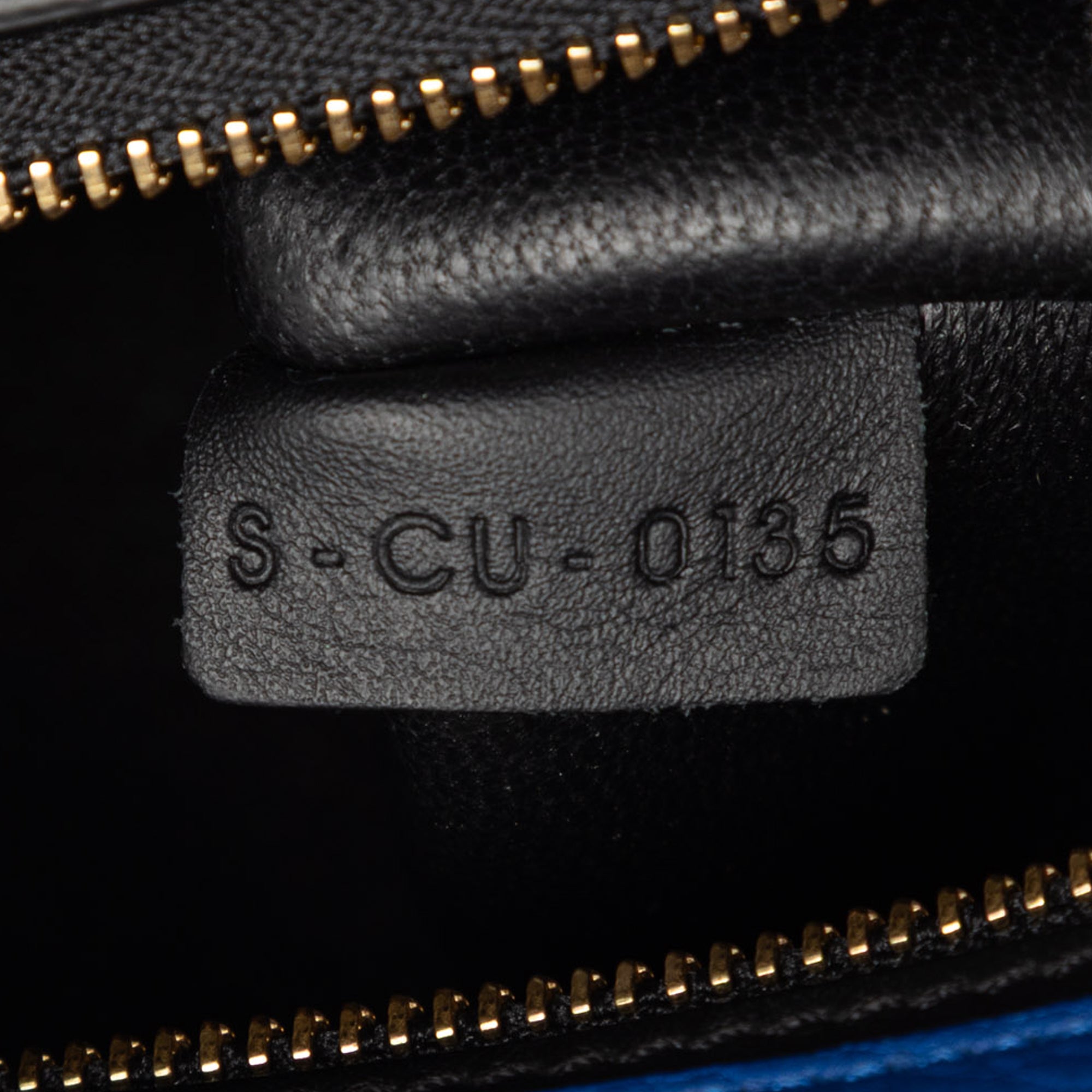 Small Tricolor Leather Trapeze Satchel - Image 6