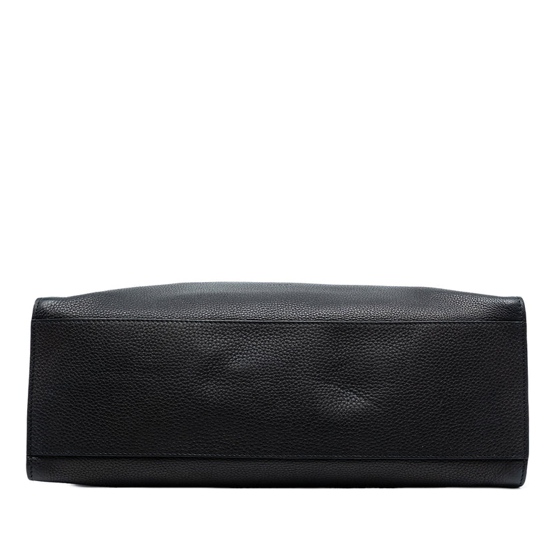 Medium Calfskin Bamboo Daily Shopper Satchel - Image 3