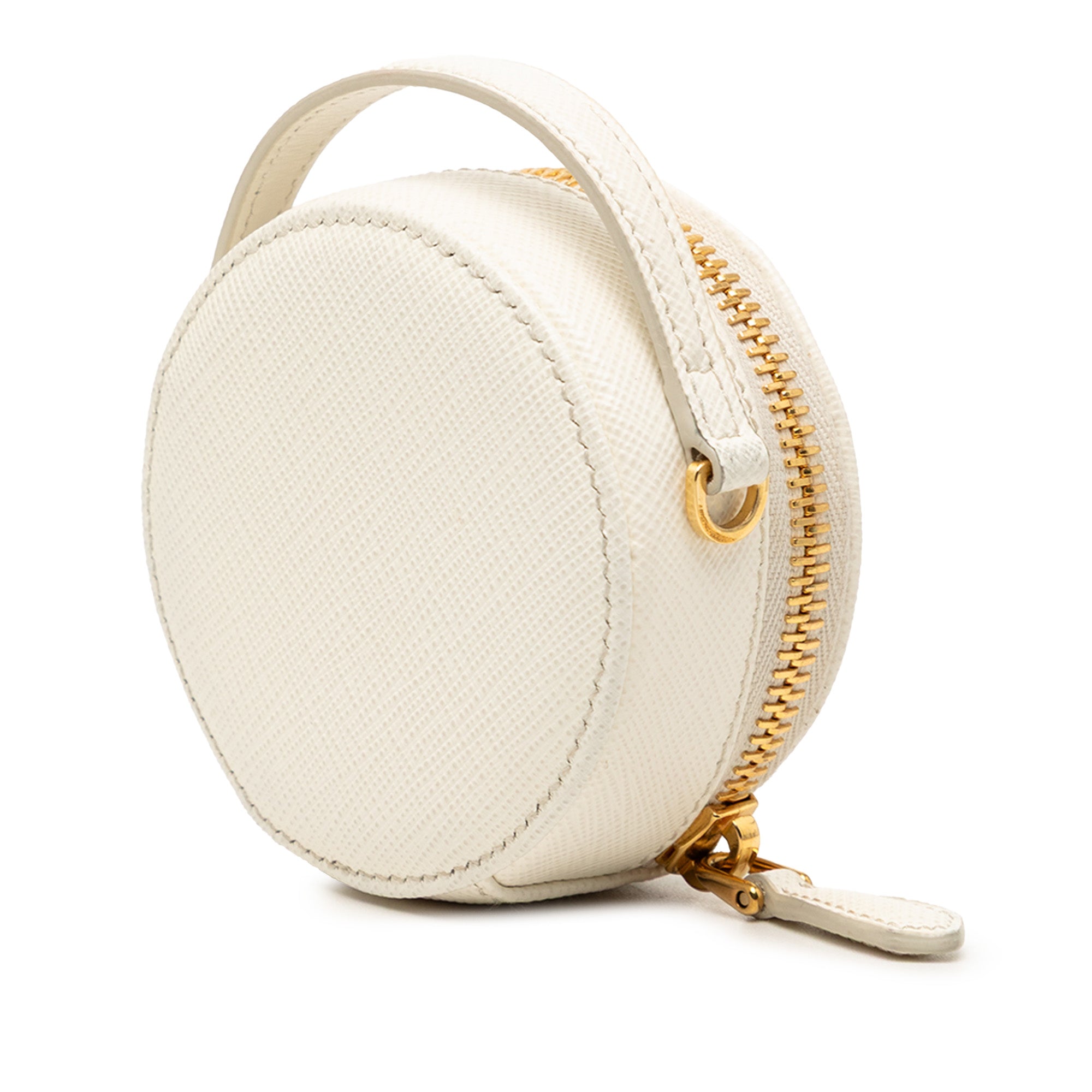 Mini Saffiano Triangle Pouch - Image 2
