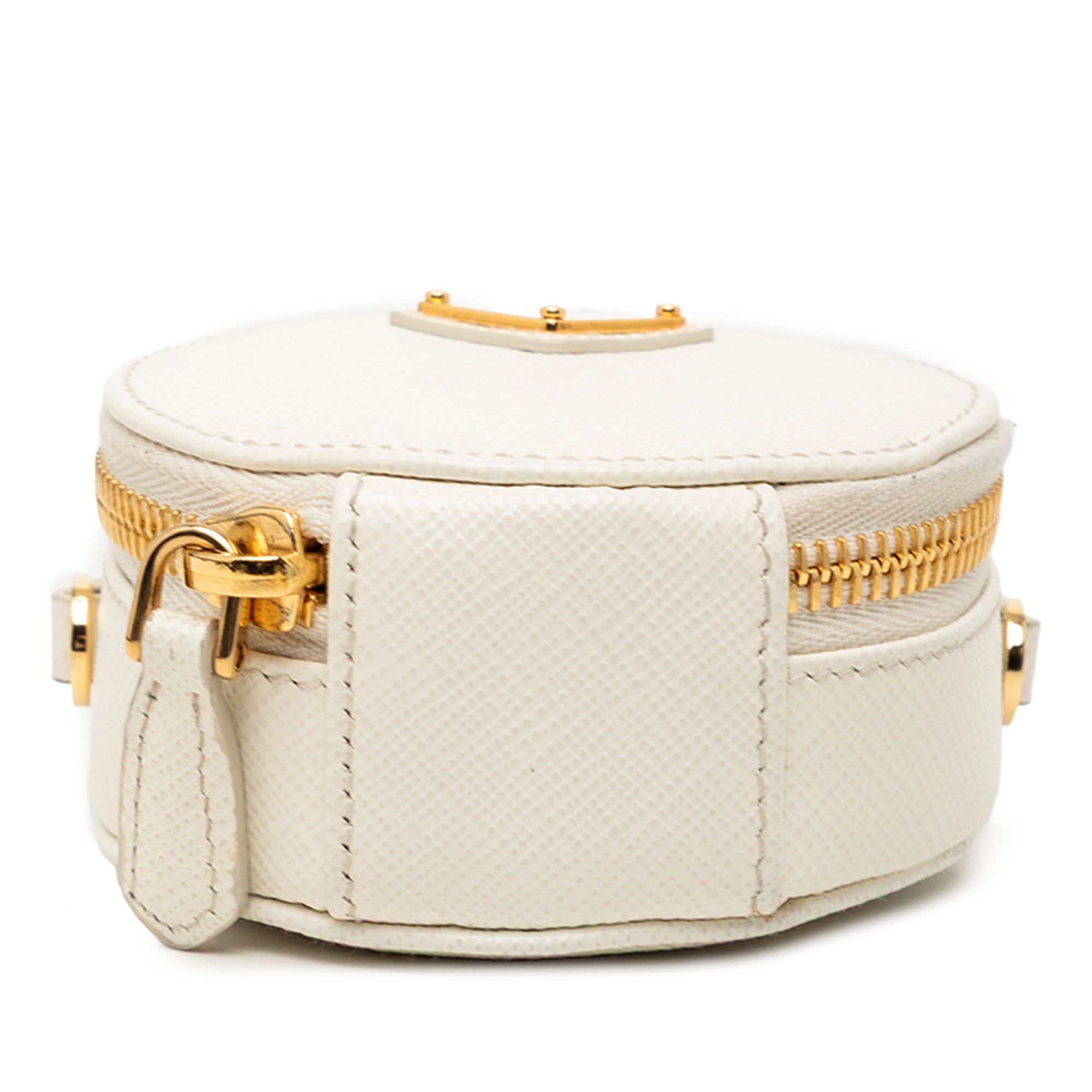 Mini Saffiano Triangle Pouch - Image 3
